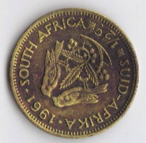 1961 1/2 Cent
