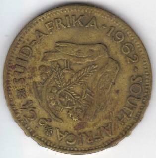 1962 1/2 Cent