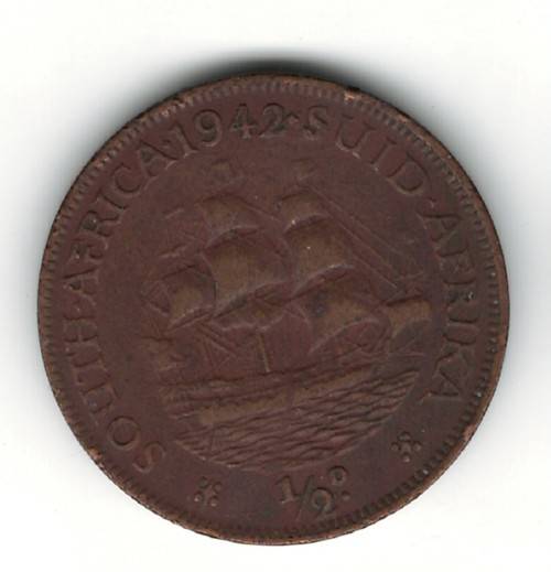**R1 START - 1942 Half Penny