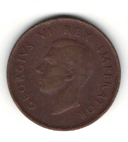 **R1 START - 1942 Half Penny