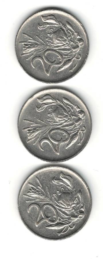 **R1 START - 1985 20 Cents (bid per coin)