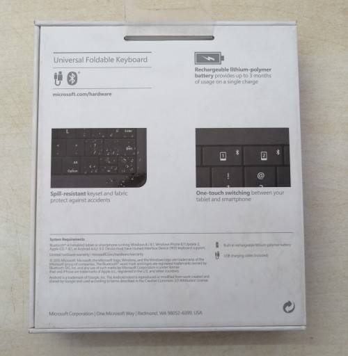 Microsoft Universal Foldable Keyboard