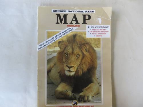 KRUGER NATIONAL PARK MAP - 2003 - AS PER SCAN