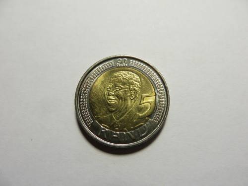 90 YEARS - 5 RAND MANDELA COIN