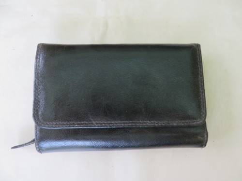 MILADY'S LEATHER PURSE - 150 X 100 MM - AS PER SCAN