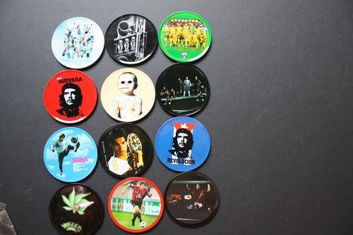 12 VARIOUS METAL COASTERS - CLEARANCE SALE