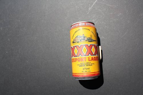 BEER CAN - XXXX - EXPORT LAGER - CASTLEMAIN - AUSTRALIA - PLEASE HAVE A LOOK