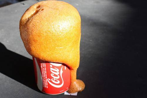 ARTISTIC FOAMED COCA COLA CAN - PLEASE HAVE A LOOK