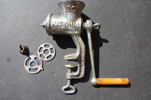 VINTAGE MINCER - NATIONAL NO 20 - ENGLAND - PLEASE HAVE A LOOK