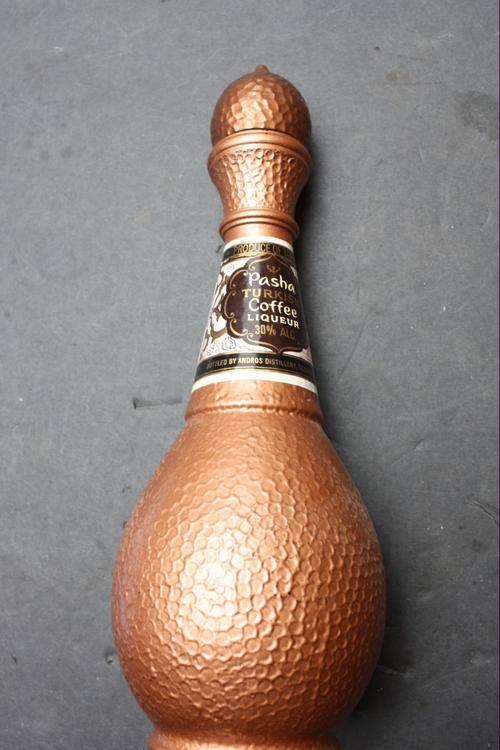 PASHA TURKISH COFFEE LIQUER BOTTLE - EMPTY - PLEASE HAVE A LOOK