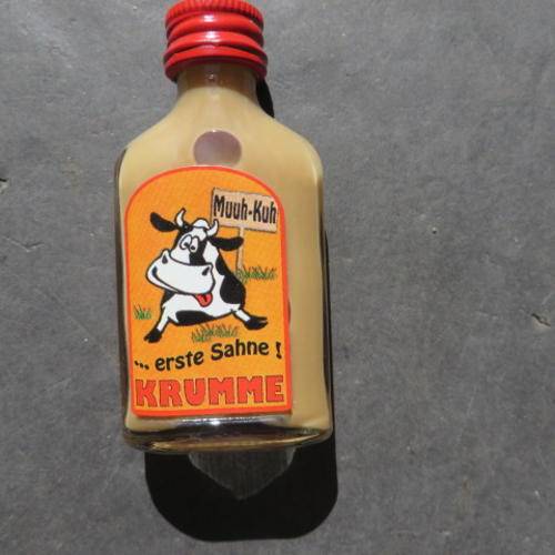 MINI BOTTLE - MUUH - KUH - KRUMME - 20 ML. -GERMANY -  STILL SEALED - PLEASE HAVE A LOOK