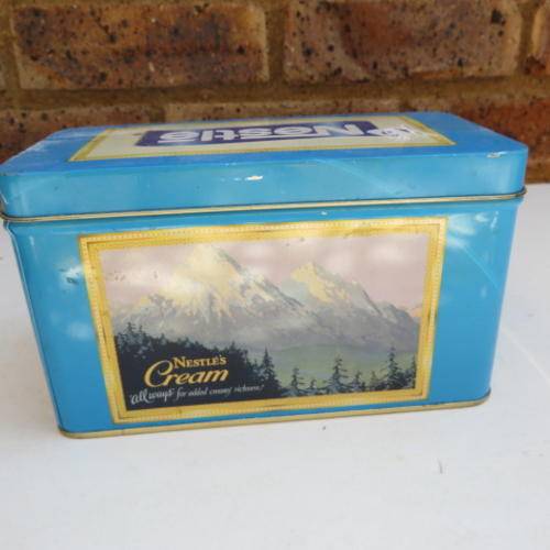 NESTLE TIN - 155 X 80 MM - 90 MM HIGH - PLEASE HAVE A LOOK