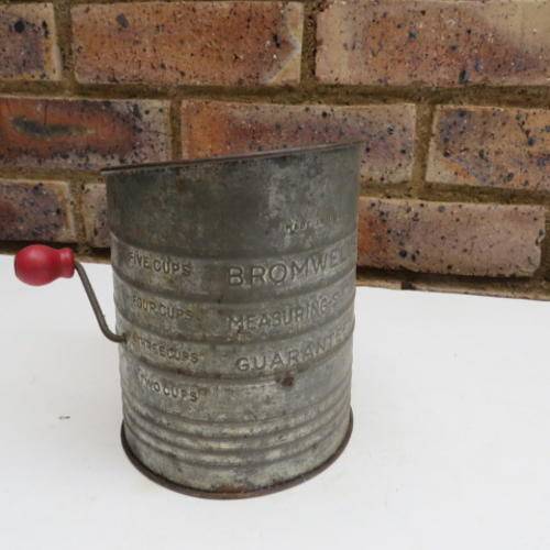 OLD BROMWELL'S  FLOUR SIFTER