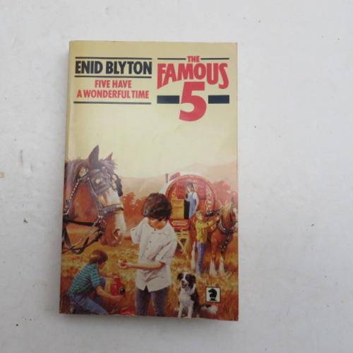 ENID BLYTON - THE FAMOUS 5 - FIVE HAVE A WONDERFUL TIME - 1983