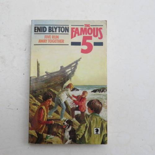 ENID BLYTON - THE FAMOUS 5 - FIVE RUN AWAY TOGETHER - 1984