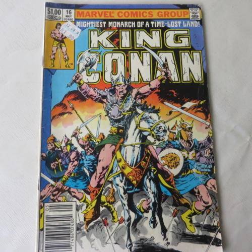 MARVEL COMICS - KING CONAN  - NO. 16 - MAY 1983