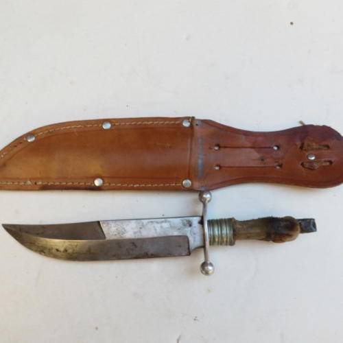 OLD KNIFE - BLADE 130 MM LONG - CARL SCHLIEPER - SOLINGEN - FOR RESTORATION OR AS A COLLECTORS ITEM