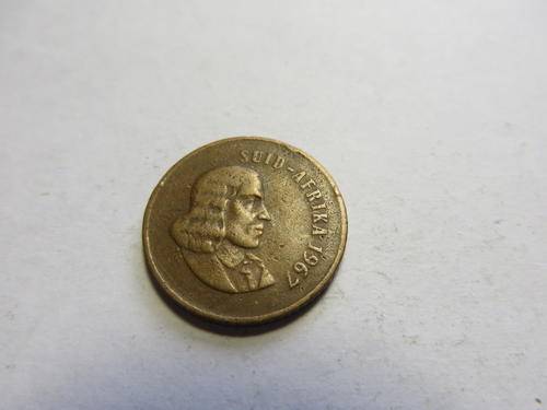 REPUBLIC OF SOUTH AFRICA - 1 CENT - 1967 - AFRIKAANS