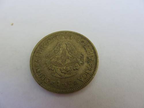 REPUBLIC OF SOUTH AFRICA - 1/2 C - 1961