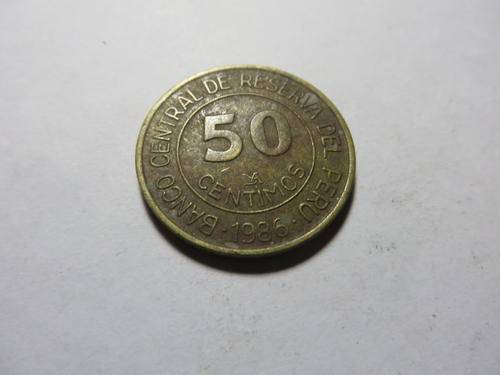 PERU - 50 CENTIMOS - 1986 A