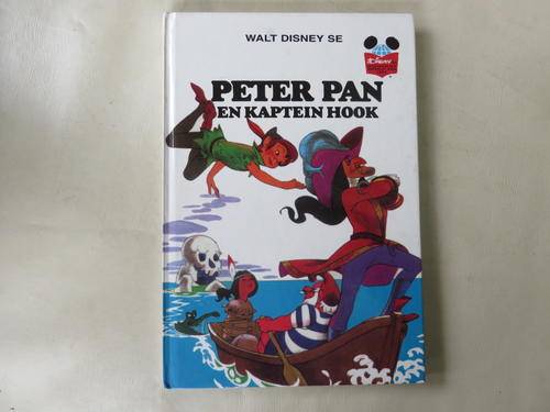 WALT DISNEY - PETER PAN EN KAPTEIN HOOK - GOOD CONDITION, SOME WEAR AND TEAR ON COVER