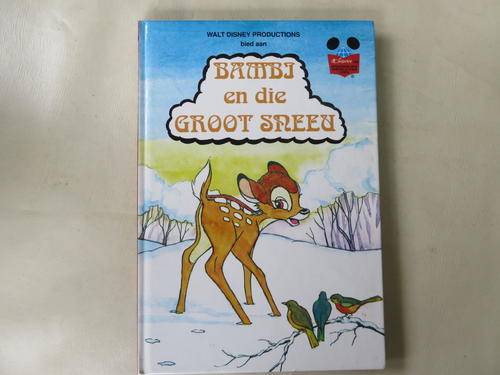WALT DISNEY - BAMBJ EN DIE GROOT SNEEU - GOOD CONDITION, SOME WEAR AND TEAR ON COVER