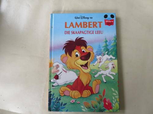 WALT DISNEY - LAMBERT DIE SKAAPAGTIGE LEEU - GOOD CONDITION, SOME WEAR AND TEAR ON COVER