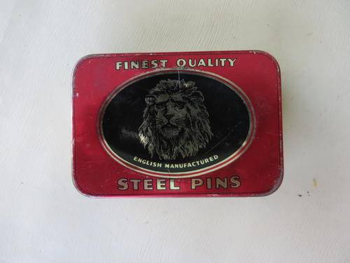 SMALL FINEST QUALITY STEEL PINS BOX - AS PER SCAN