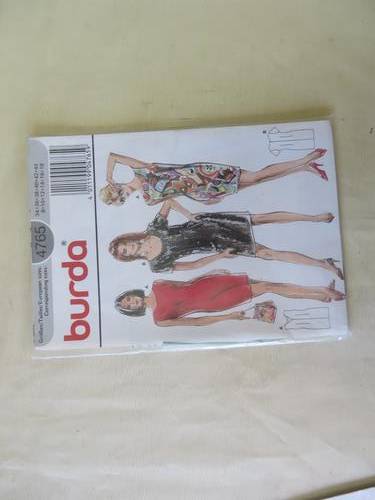 BURDA - PATTERN NO.4765 - SIZE 34-46 - FACTORY FOLDED