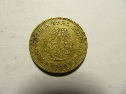 RSA - HALF CENT 1964   - AS PER SCAN