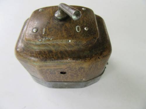 VINTAGE WIPER SWITCH - MAGNETI ARELLI - AS A COLLECTORS ITEM ONLY - AS PER SCAN