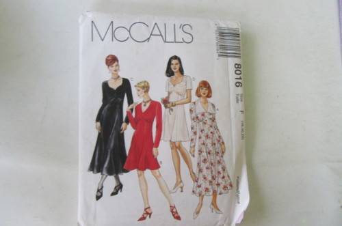 MACALLS NO. 8016  - SIZE F 16-18-20 - FACTORY FOLDED - AS PER SCAN