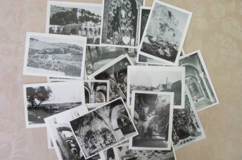 20 SMALL SOUVENIR PHOTOS FROM JERUSALEM - AS PER SCAN
