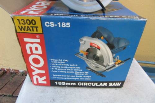 RYOBI CS - 185 CIRCULAR SAW