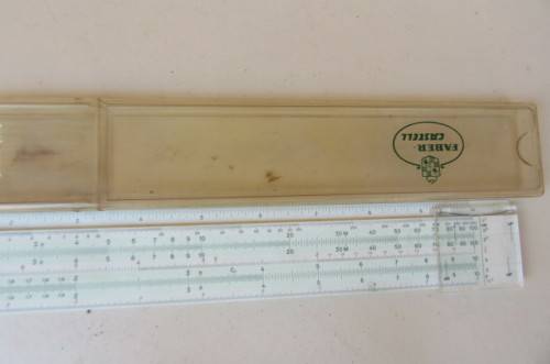 FABER CASTEL SLIDE RULE - AS PER SCAN
