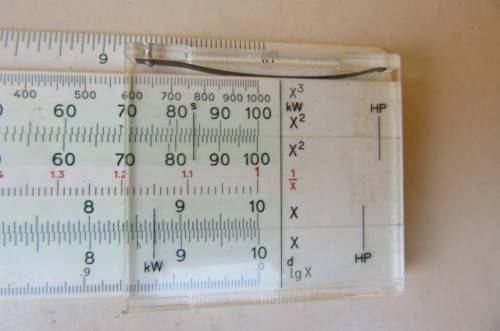 FABER CASTEL SLIDE RULE - AS PER SCAN