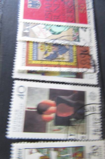 START WITH YOUR OWN INTERNATIONAL STAMP COLLECTION - 73 STAMPS - 4 COUNTRIES