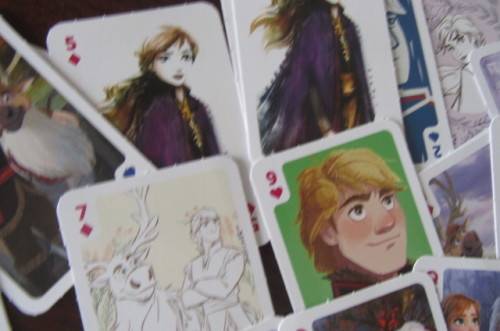 39VARIOUS FROZEN II PLAYING CARDS