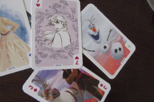 39VARIOUS FROZEN II PLAYING CARDS