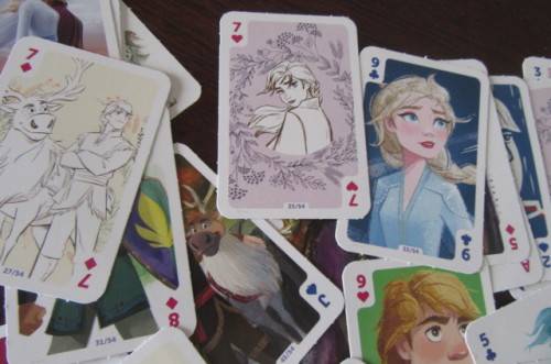39VARIOUS FROZEN II PLAYING CARDS