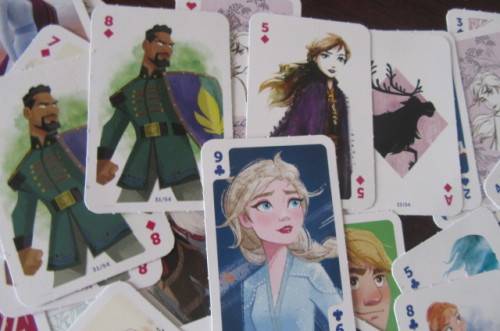 39VARIOUS FROZEN II PLAYING CARDS