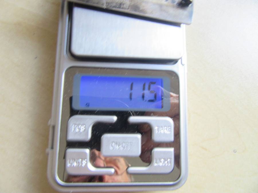 ANTIQUE SLVER BROOCHE FROM GERMANY -APPR. 70 X 15MM - 835 - HERWEG,SOLINGEN - 11.5 g -