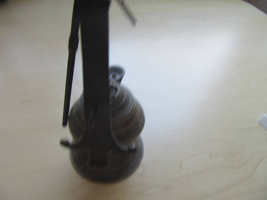 BRASS GENIE OIL LAMP - WITH WALL HANGING ATTACHMENT - AS PER SCAN