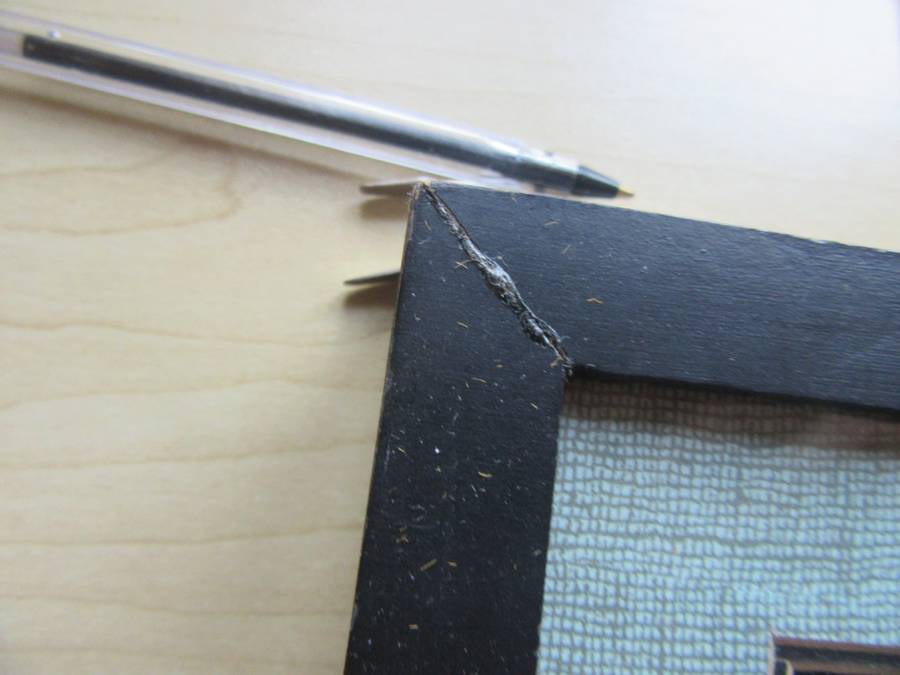 FRAMED AFRICAN MASK - APPR. 200 X150 X35 MM - AS PER SCAN