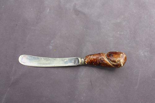 SMALL SILVERPLATED KNIVE - 145 MM
