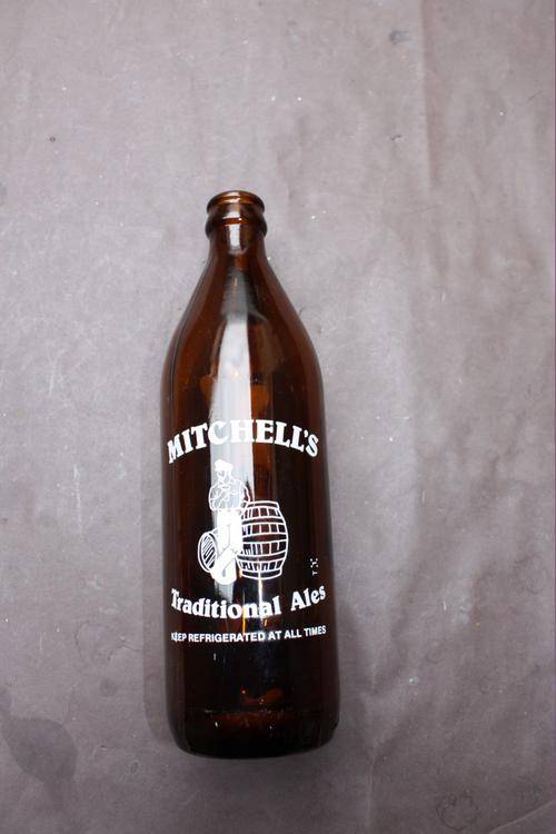 GLASS BOTTLE - MITCHELL'S - TRADITIONAL ALE