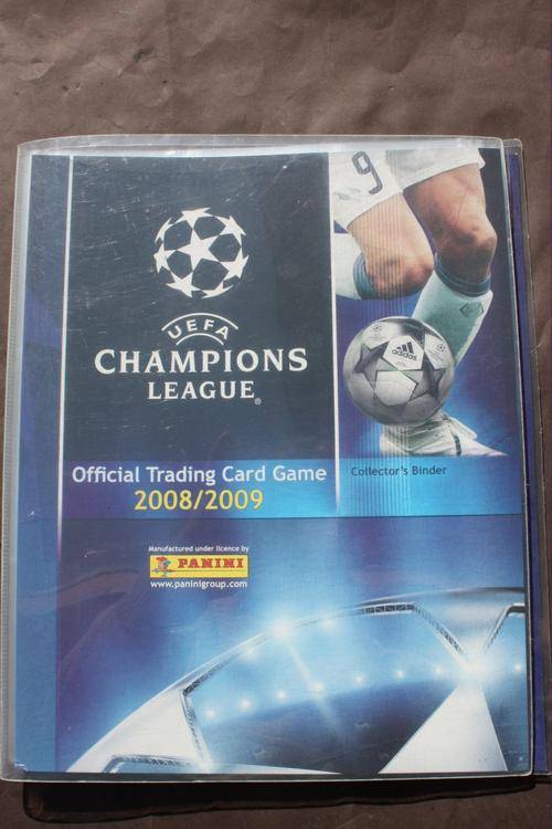 TOPPS - MATCH ATTAX - COLLECTOR BINDER 2008 - 2009
