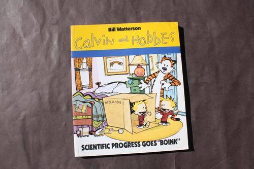 CALVIN AND HOBBES - SCIENTIFIC PROGRESS GOES "BOINK" - 1999