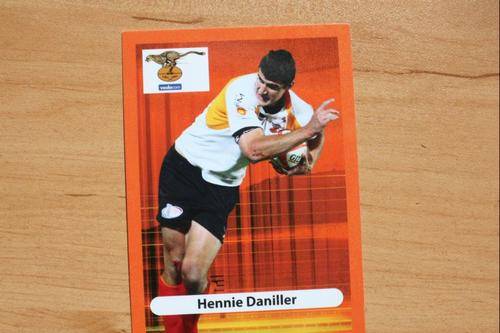 BIG - BALL RUGBY - CHEETAHS - HENNIE DANILLER