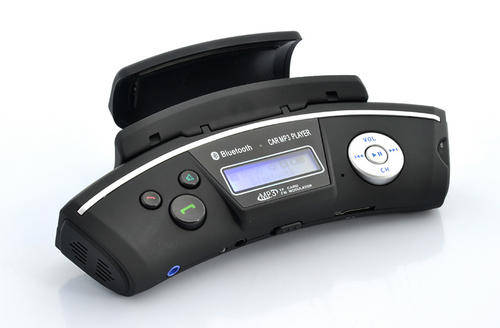 Bluetooth Handsfree Car Kit + Wireless Earpiece